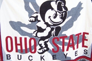 Ohio State Buckeye throw
